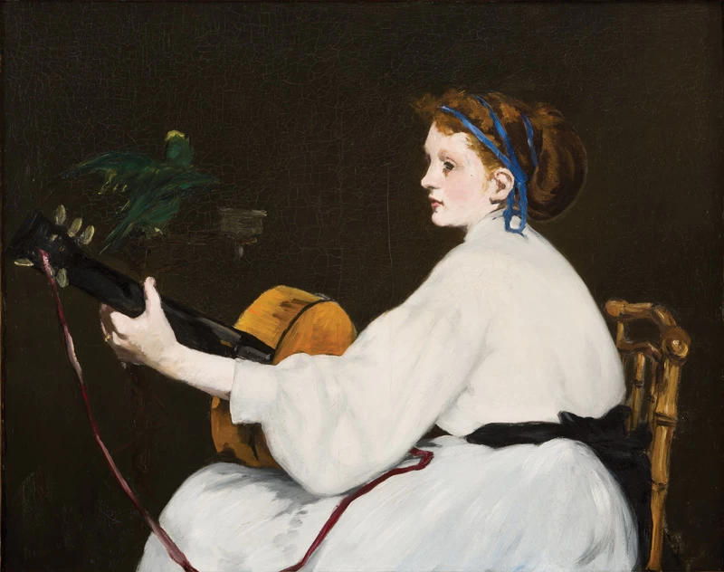  165-Édouard Manet, La chitarrista, 1866 